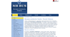 Desktop Screenshot of mbbus.pl